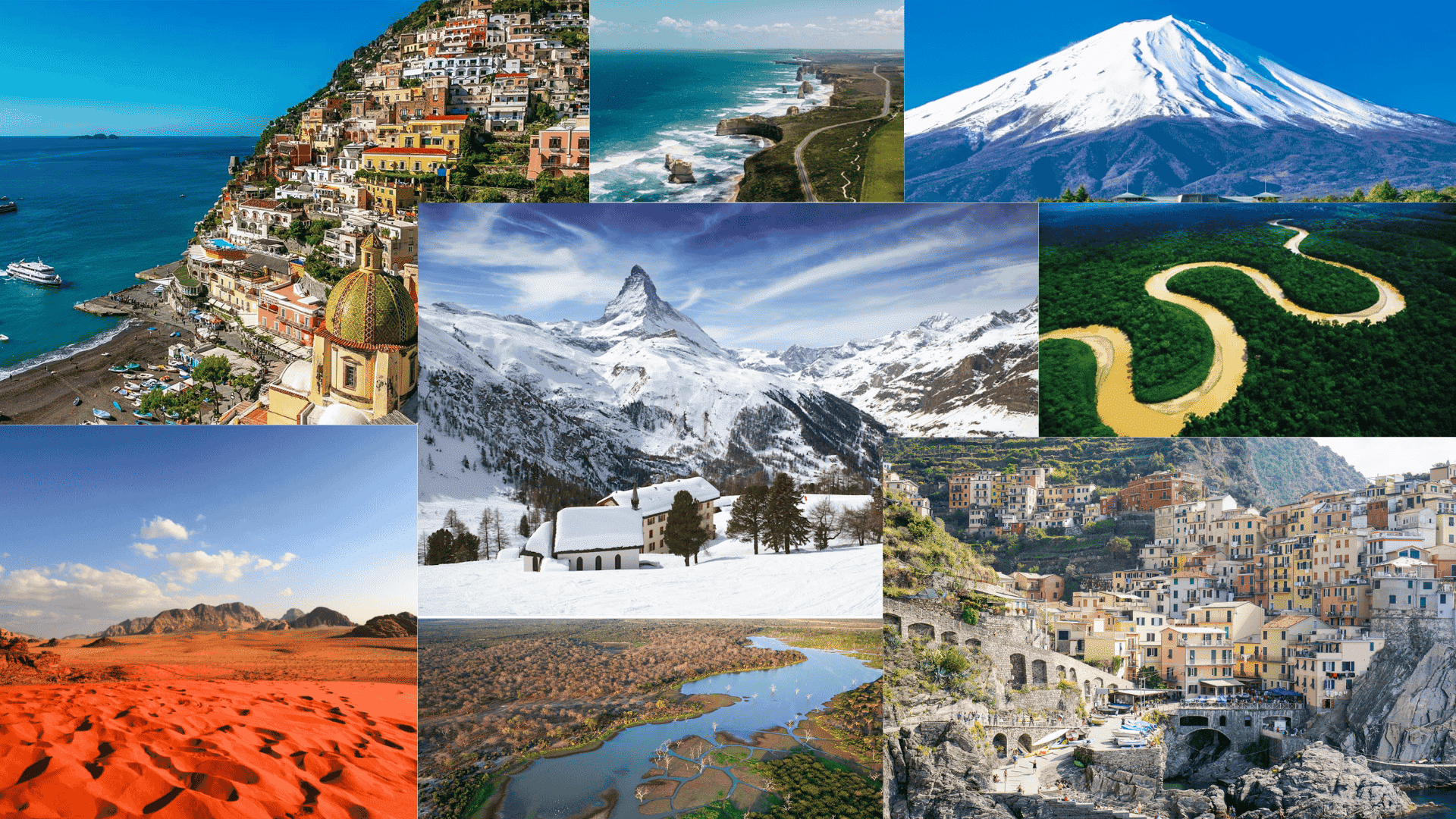 Extraordinary Experiences & Regions
