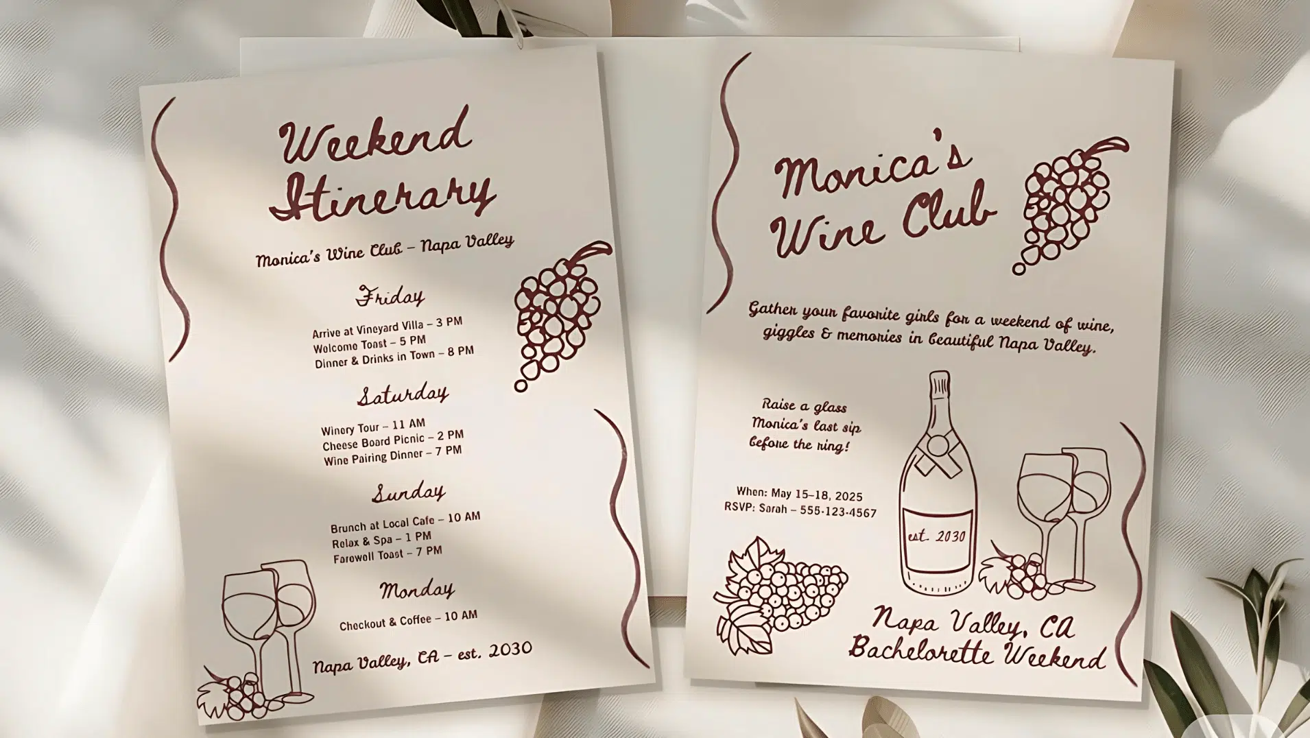 Relaxing Spa & Wine Weekend