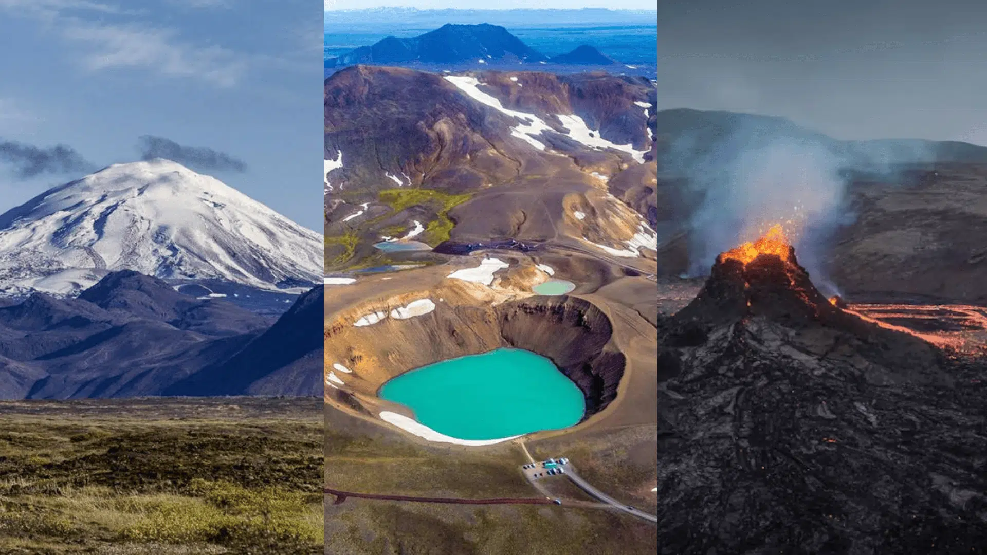 active volcanoes iceland to visit