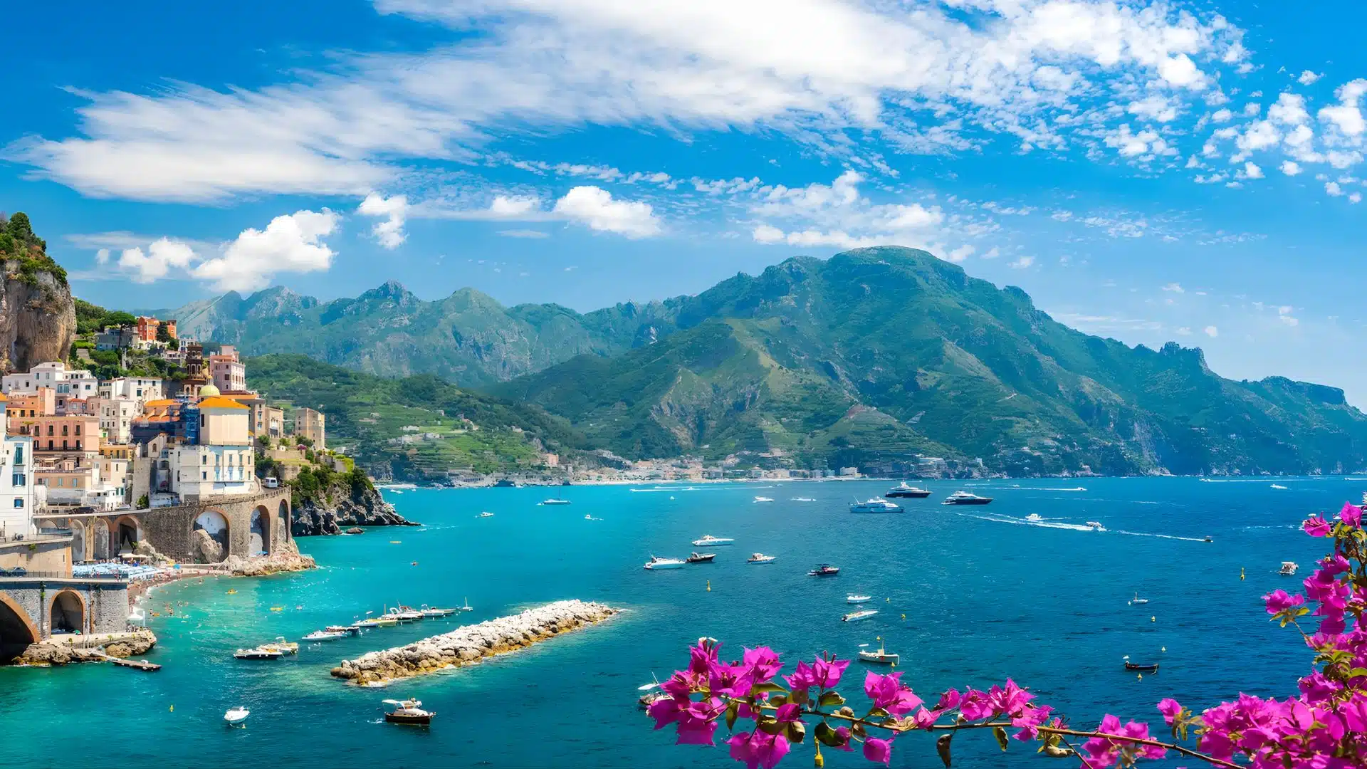 amalfi coast italy cliffs