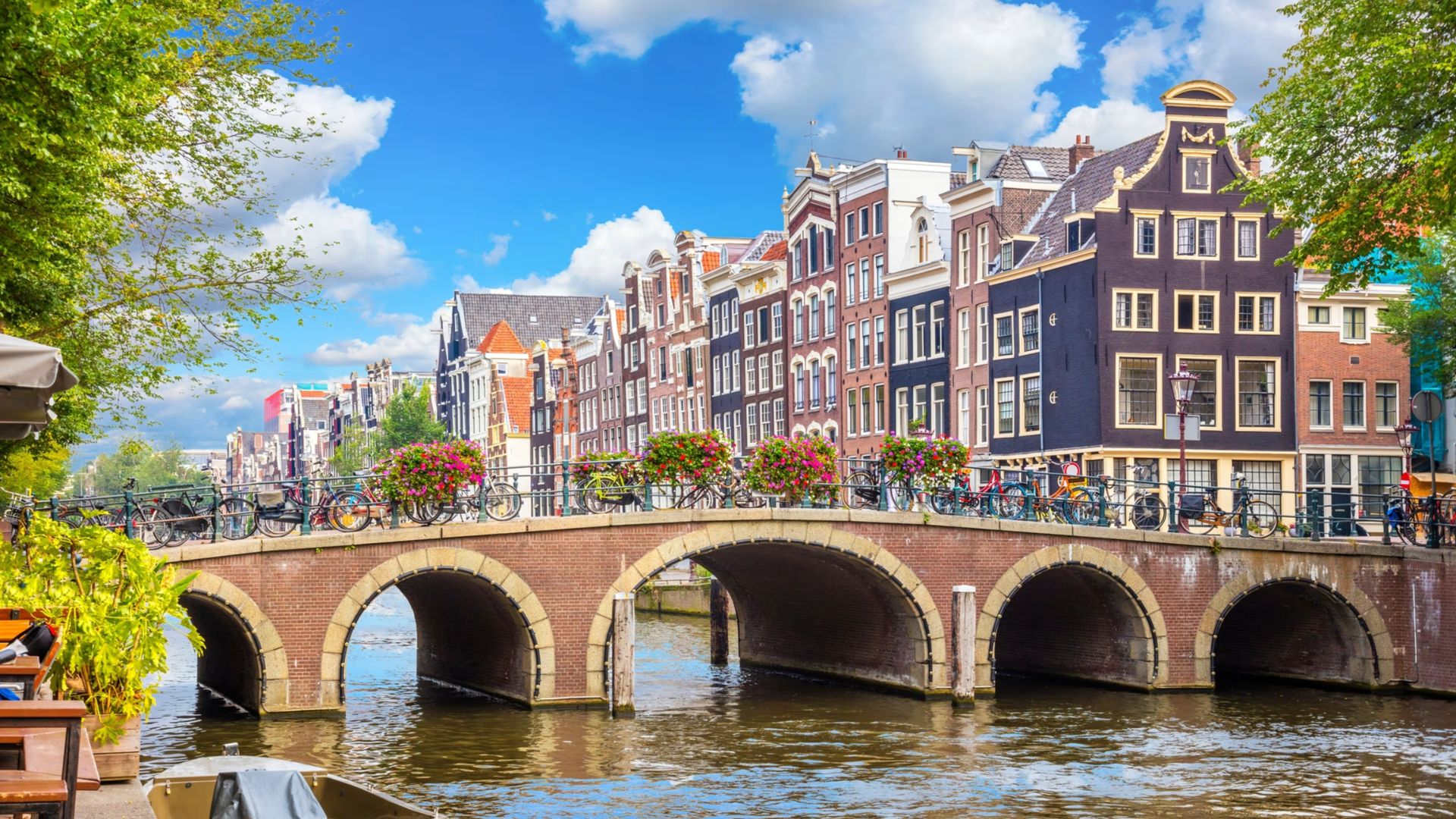 amsterdam netherlands canal city
