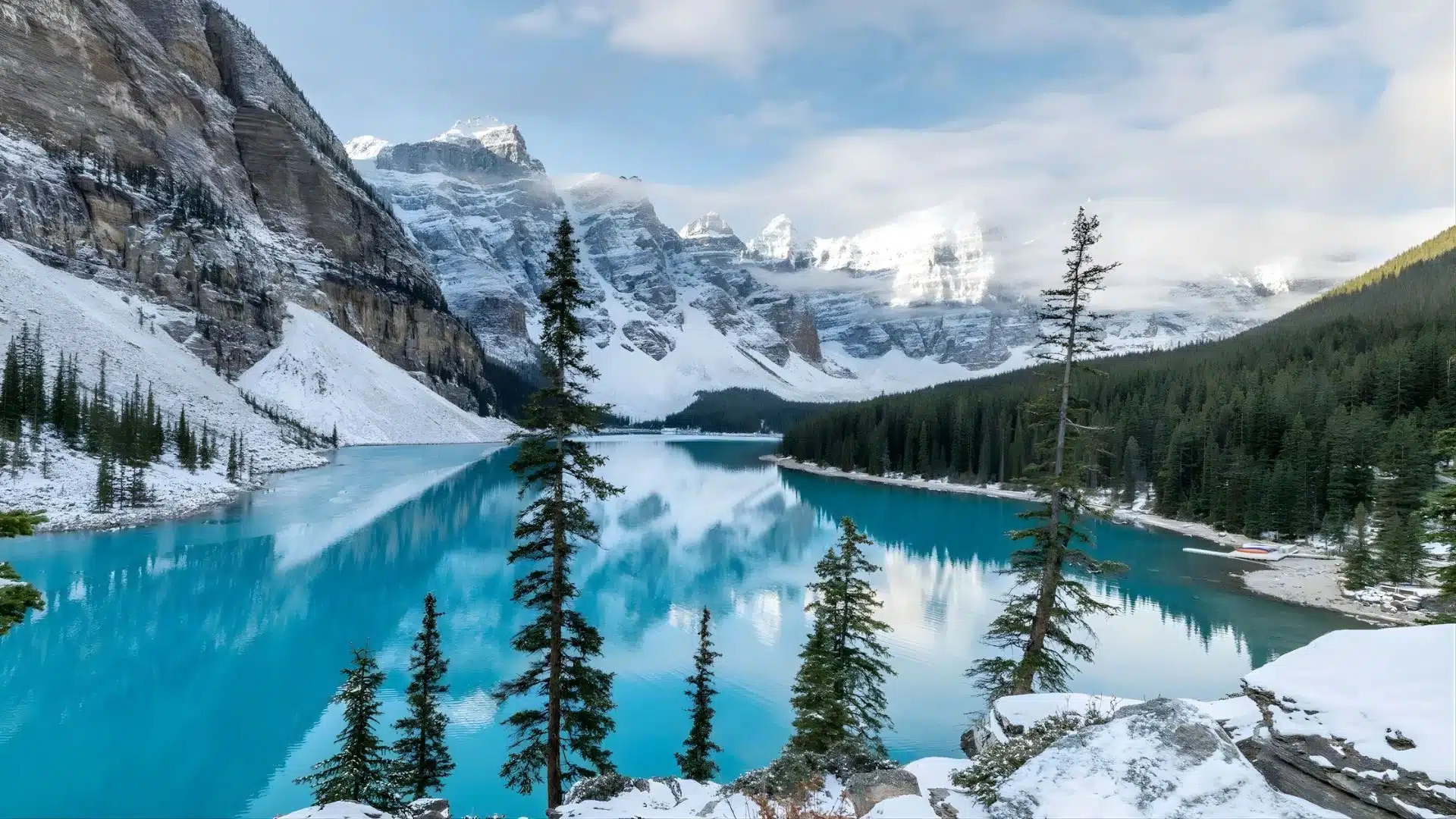 banff canada turquoise lake