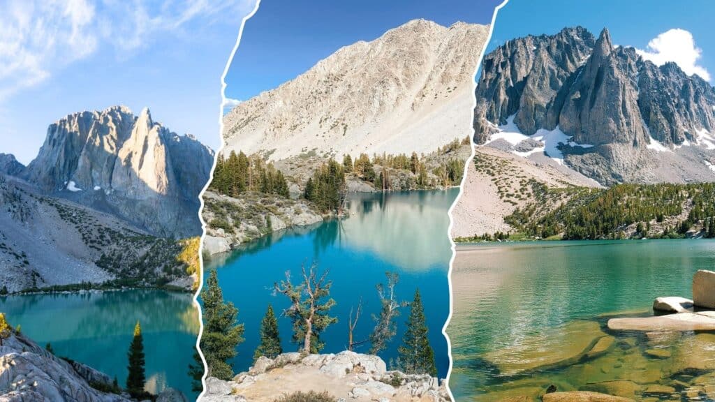 big pine lakes hike california