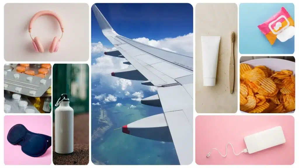 carry on essentials long haul flight