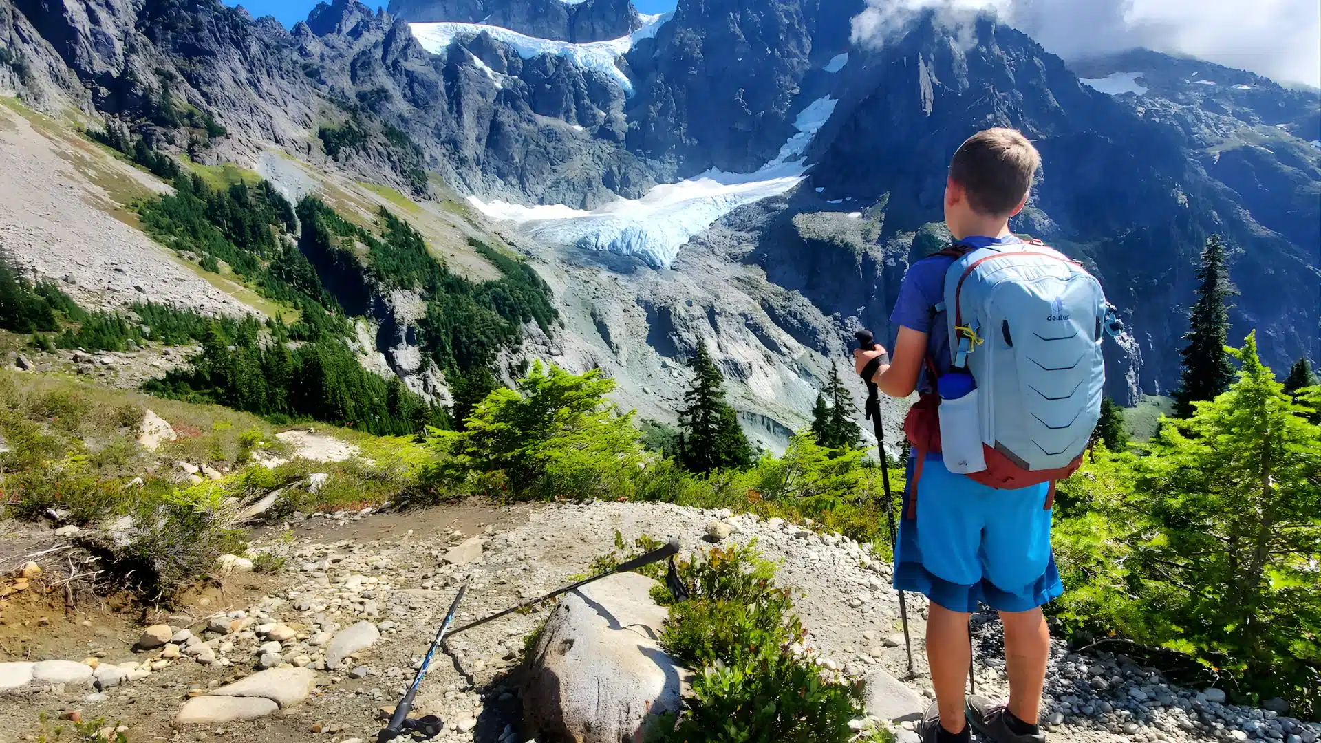 hiking with grade schoolers
