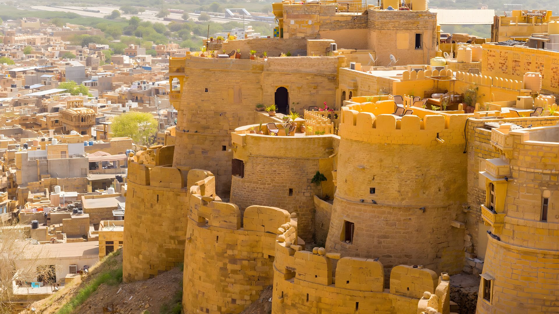 jaisalmer india desert fort