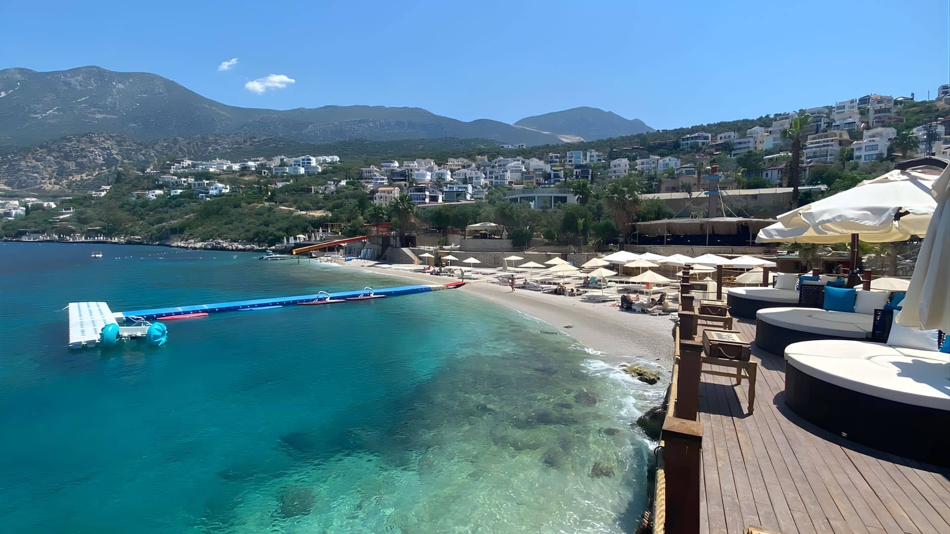 kalkan turkey seaside town