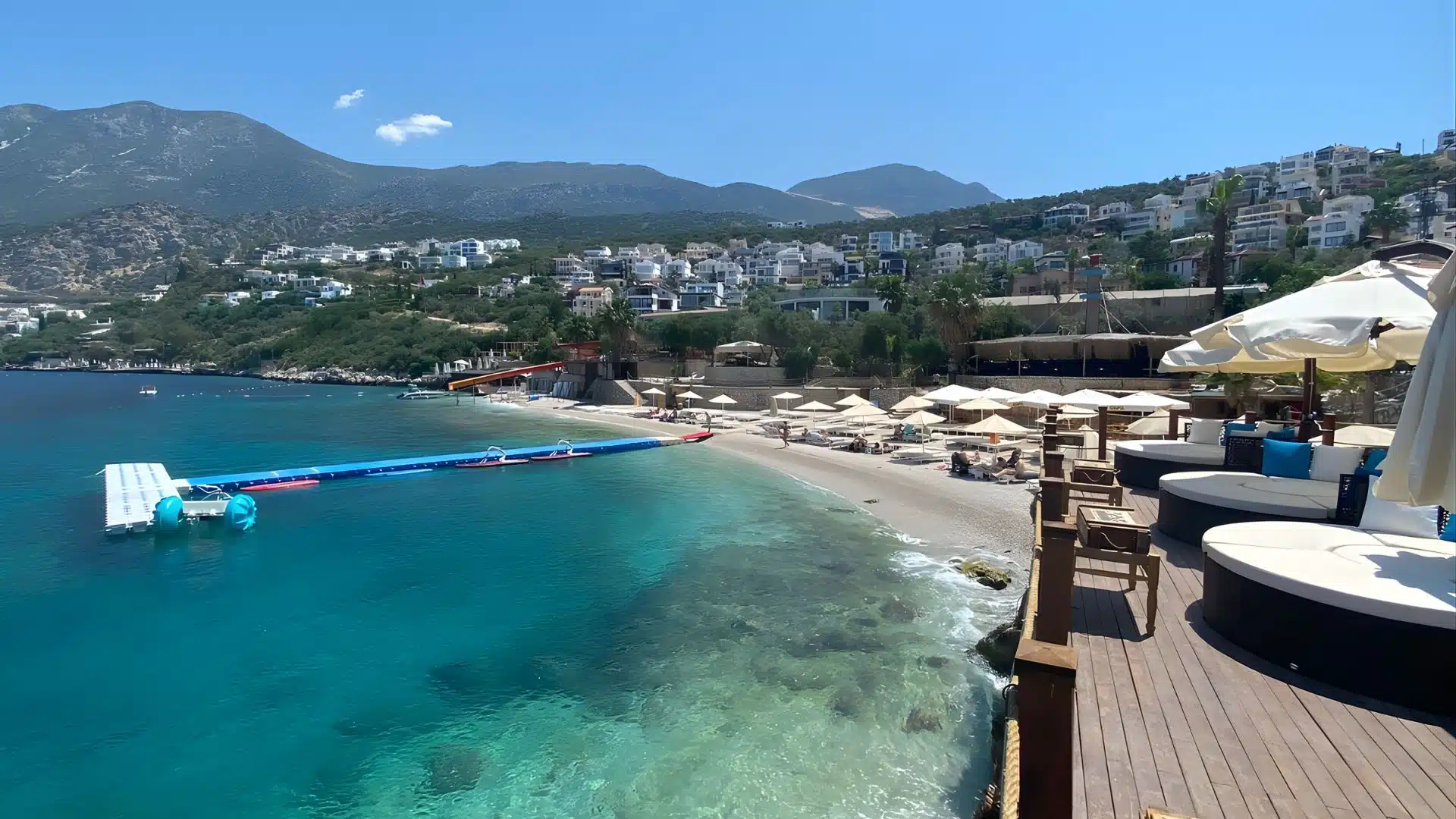 kalkan turkey seaside town