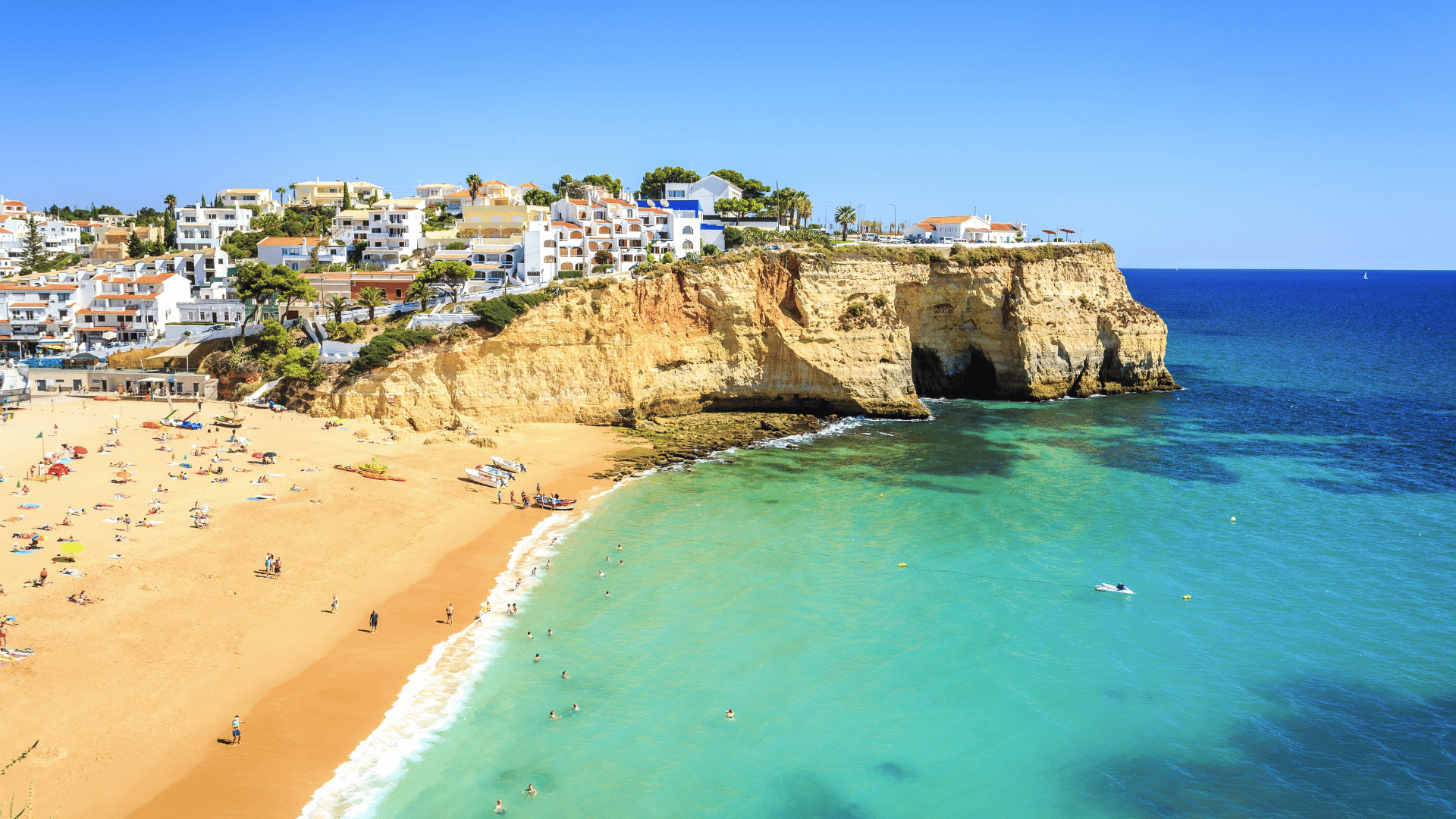 portugal algarve coast portugal