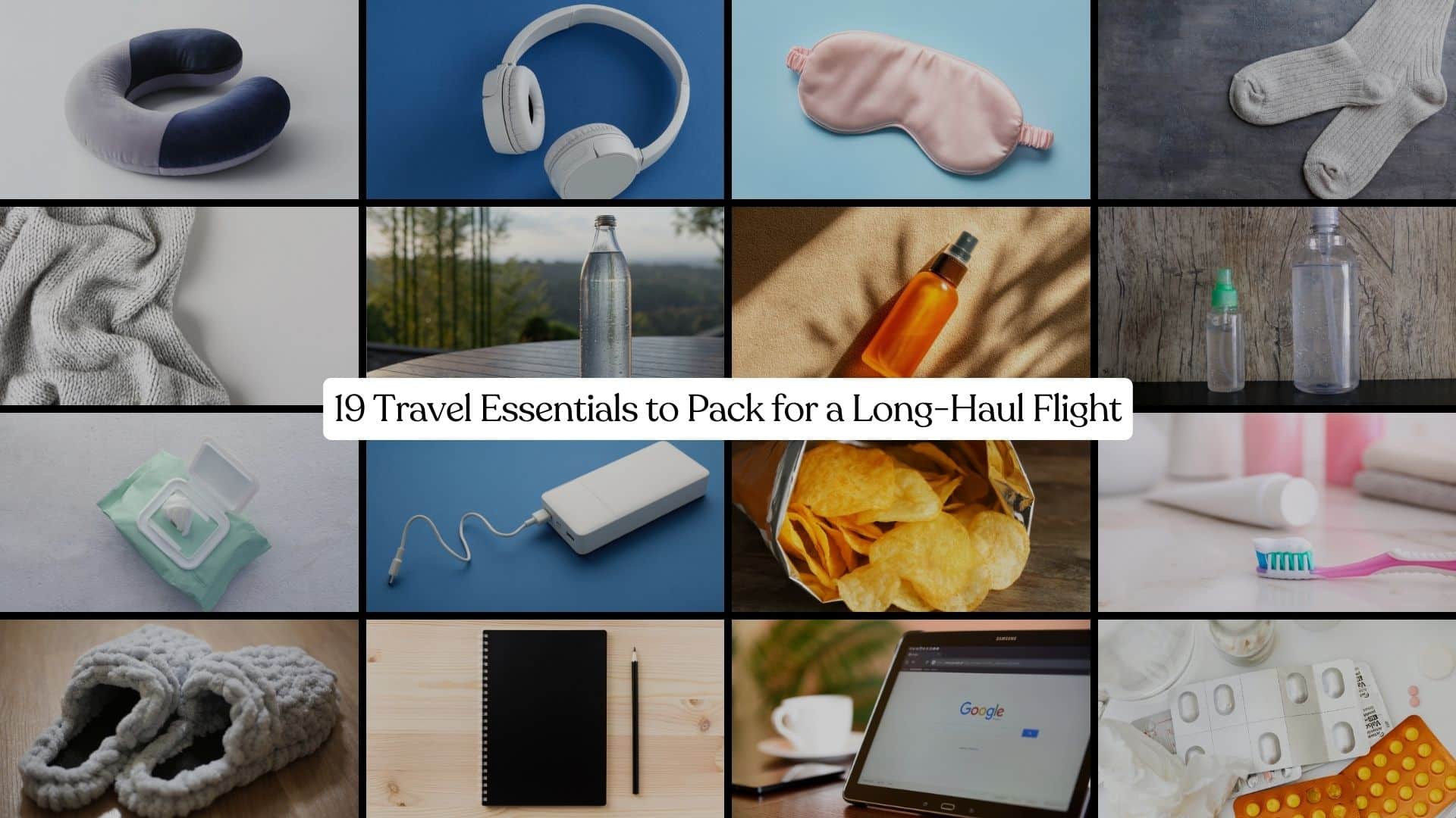 travel essentials long haul flight