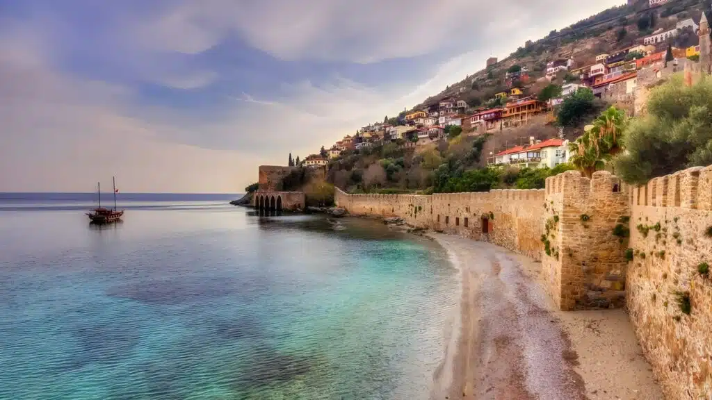 turquoise coast turkey map