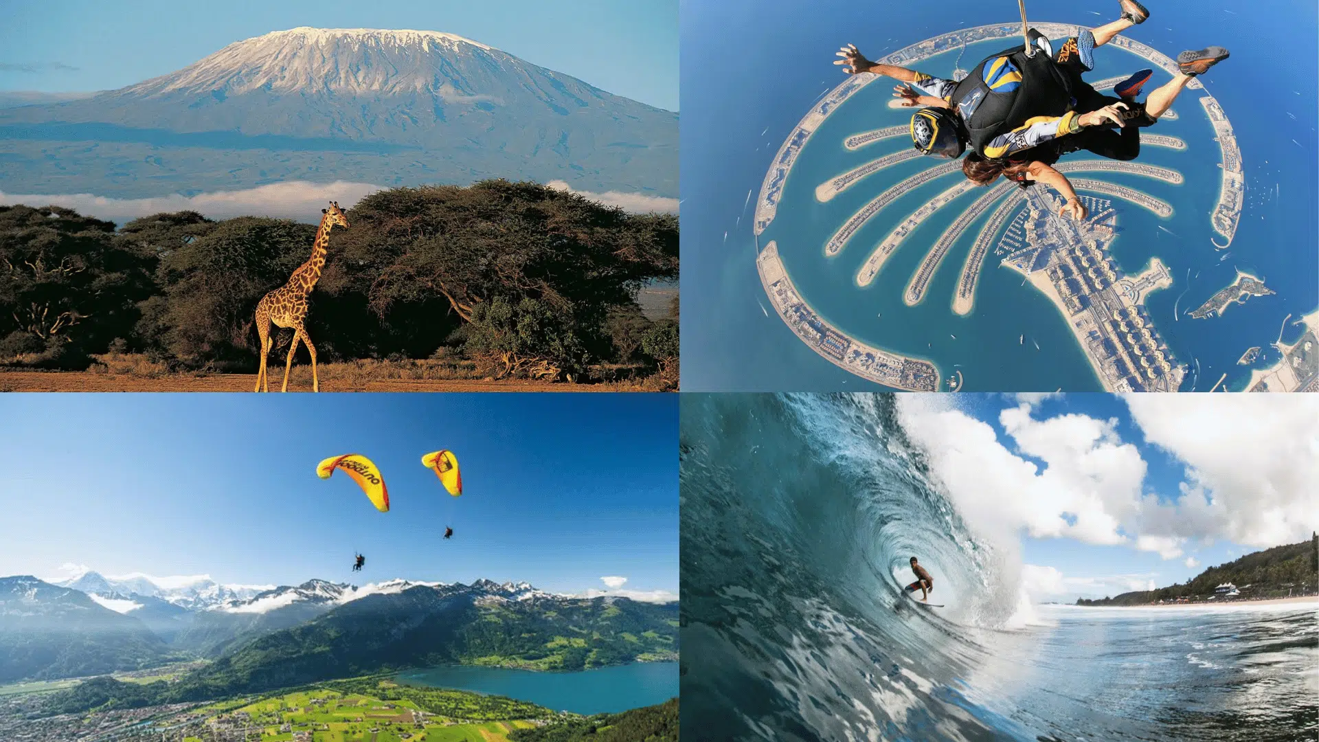 adventure and extreme activities