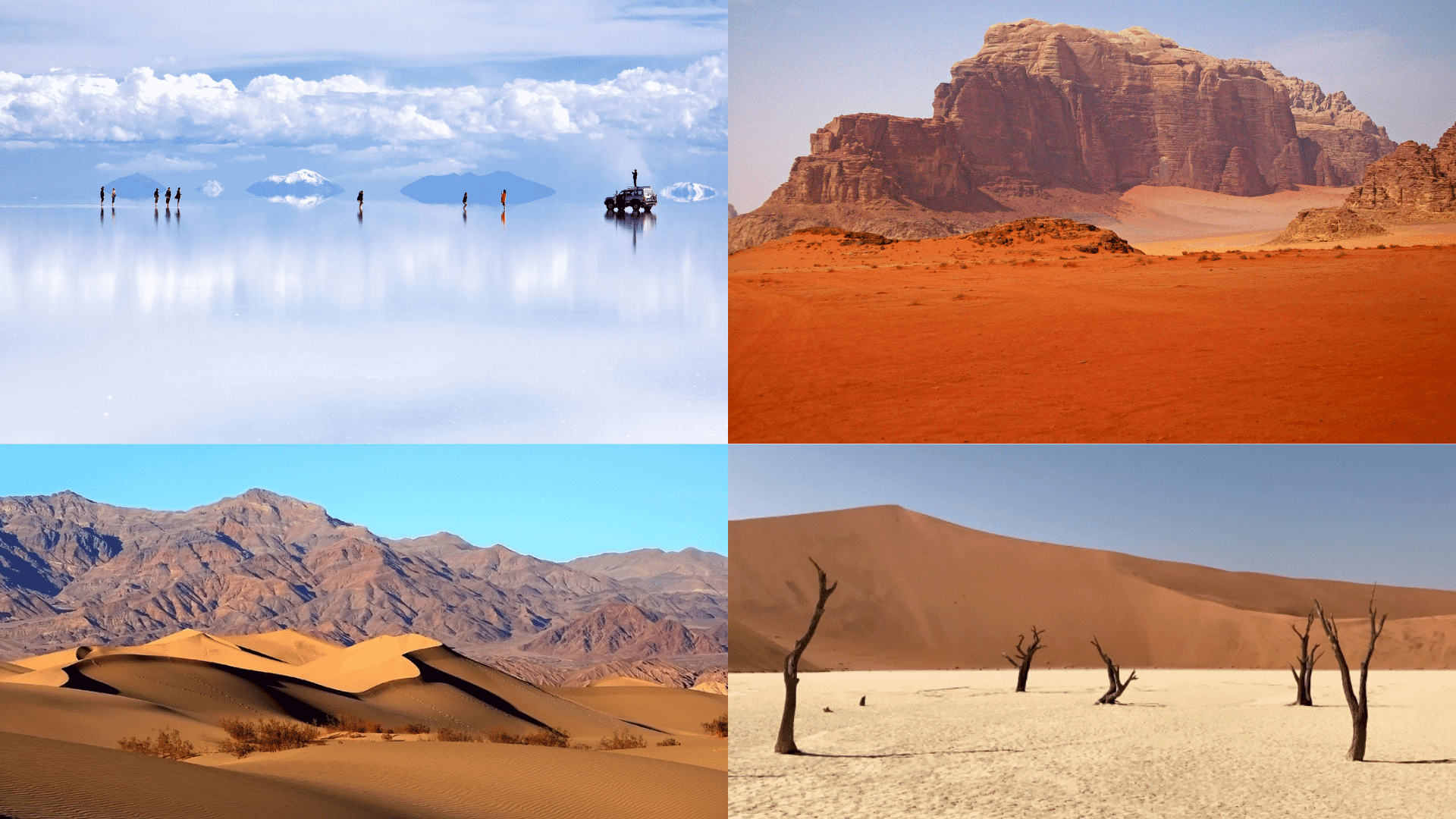 deserts and unique landscapes