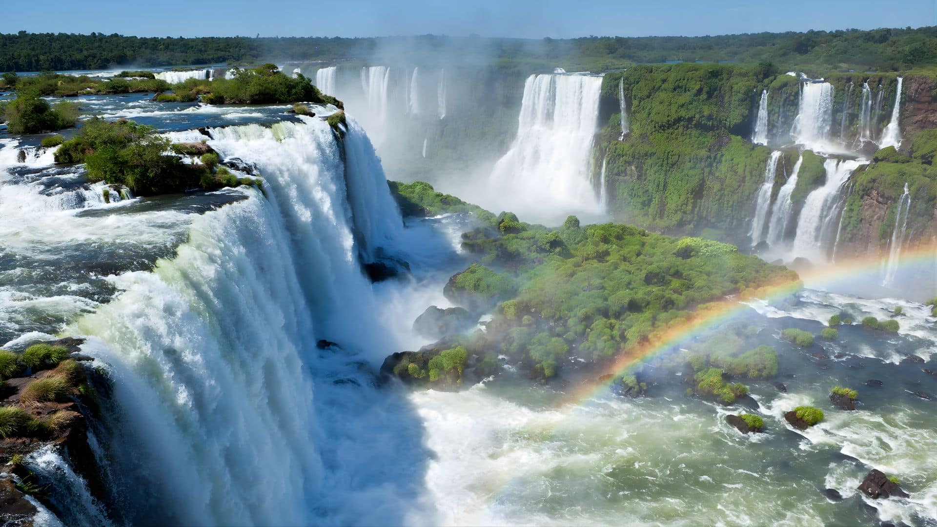 iguazu falls south america