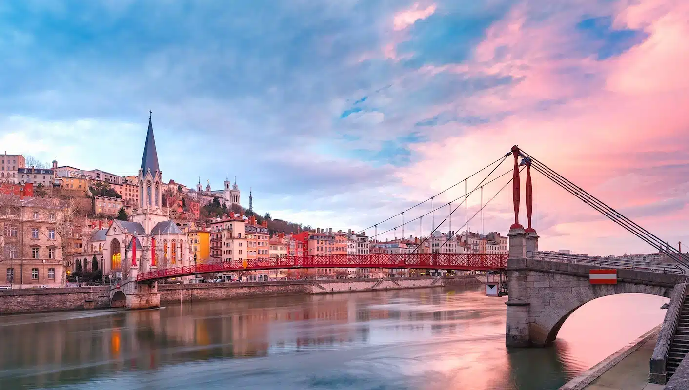 lyon france city shutterstock